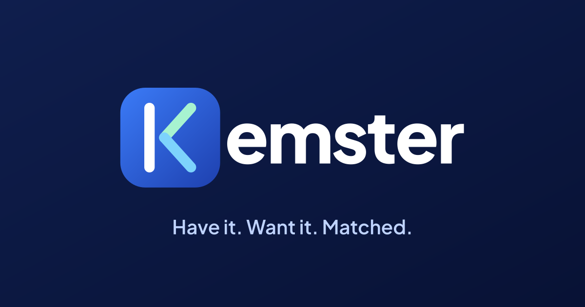 Kemster — The Intent Marketplace & Modern Classifieds